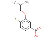 3-<span class='lighter'>ISO</span>-BUTOXY-4-FLUOROBENZOIC ACID
