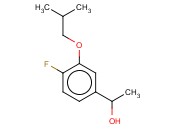 1-(3-<span class='lighter'>ISO</span>-BUTOXY-4-FLUOROPHENYL)ETHANOL