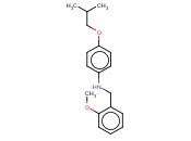 4-ISOBUTOXY-N-(<span class='lighter'>2-METHOXYBENZYL</span>)ANILINE