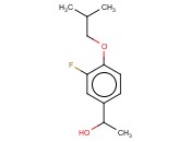 1-(4-<span class='lighter'>ISO</span>-BUTOXY-3-FLUOROPHENYL)ETHANOL
