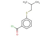 3-(<span class='lighter'>ISO</span>-BUTYLTHIO)BENZOYL CHLORIDE