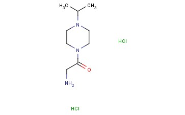2-氨基-1-(4-异丙基-<span class='lighter'>哌嗪</span>-1-基)-乙酮<span class='lighter'>二</span><span class='lighter'>盐酸盐</span>