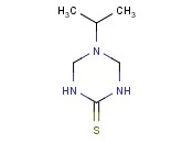 1,3,5-TRIAZINE-2(1H)-THIONE, TETRAHYDRO-5-(1-METHYLETHYL)-