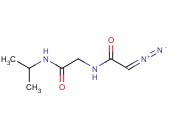 (Z)-2-重氮基阳离子基-1-{[N-(1-甲基乙基)甘氨酰]氨基}丁<span class='lighter'>一</span>醇酸