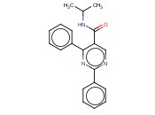 N-ISOPROPYL-2,4-<span class='lighter'>DIPHENYL</span>-5-PYRIMIDINECARBOXAMIDE