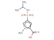 4-(ISOPROPYLSULFAMOYL)-1-<span class='lighter'>METHYLPYRROLE</span>-2-CARBOXYLIC ACID