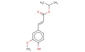 4-羟基-3-甲<span class='lighter'>氧基</span>肉桂酸<span class='lighter'>异</span><span class='lighter'>丙</span>酯