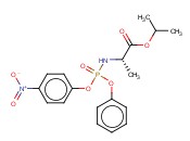 N-[(S)-(4-硝基<span class='lighter'>苯</span><span class='lighter'>氧基</span>)<span class='lighter'>苯</span><span class='lighter'>氧基</span>磷酰基]-L-丙氨酸异<span class='lighter'>丙</span>酯