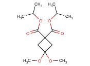 DIISOPROPYL 3,3-DIMETHOXYCYCLOBUTANE-1,1-<span class='lighter'>DICARBOXYLATE</span>