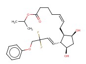 (5Z)-7-[(1R,2R,3R,5S)-2-[(1E)-3,3-二氟-4-苯<span class='lighter'>氧基</span>-1-丁烯-1-基]-3,5-二羟基环戊基]-5-庚烯酸<span class='lighter'>异</span><span class='lighter'>丙</span>酯