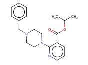 ISOPROPYL 2-(4-BENZYLPIPERAZINO)<span class='lighter'>NICOTINATE</span>