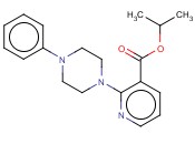 ISOPROPYL 2-(4-PHENYLPIPERAZINO)<span class='lighter'>NICOTINATE</span>