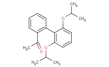 2-<span class='lighter'>ACETYL</span>-2',6'-ISOPROPOXYBIPHENYL