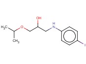 N-[2-HYDROXY-3-(PROPAN-2-YLOXY)PROPYL]-<span class='lighter'>4-IODOANILINE</span>