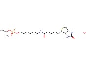 磷氟化酸,6-[[5-[(3aS,4S,6aR)-六氢-2-羰基-1H-<span class='lighter'>噻吩</span>并[3,4-d]咪唑-4-<span class='lighter'>基</span>]-1-羰基戊基]氨基]<span class='lighter'>己</span><span class='lighter'>基</span>1-甲基乙基酯, 水合物 (2:1)