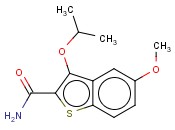 3-异<span class='lighter'>丙</span><span class='lighter'>氧基</span>-5-甲<span class='lighter'>氧基</span><span class='lighter'>苯</span>并(b)噻吩-2-甲酰胺