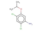 2,4-二氯-5-<span class='lighter'>异</span><span class='lighter'>丙</span><span class='lighter'>氧基</span>苯胺
