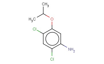 2,4-二氯-5-<span class='lighter'>异</span><span class='lighter'>丙</span><span class='lighter'>氧基</span>苯胺