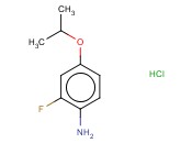 2-<span class='lighter'>氟</span>-4-异丙氧基<span class='lighter'>苯胺</span>盐酸盐