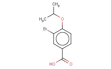 3-溴-4-<span class='lighter'>异</span><span class='lighter'>丙</span><span class='lighter'>氧基</span>苯甲酸