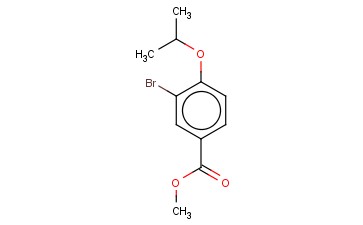 3-溴-4-<span class='lighter'>异</span><span class='lighter'>丙</span><span class='lighter'>氧基</span>苯甲酸甲酯