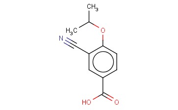 3-氰基-4-<span class='lighter'>异</span><span class='lighter'>丙</span><span class='lighter'>氧基</span>苯甲酸