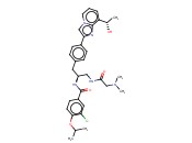 3-<span class='lighter'>氯</span>-N-{(1S)-2-[(N,N-<span class='lighter'>二甲</span>基甘<span class='lighter'>氨</span><span class='lighter'>酰</span>)氨基]-1-[(4-{8-[(1S)-1-羟基乙基]咪唑并[1,2-a]吡啶-2-<span class='lighter'>基</span>}苯基)甲基]乙基}-4-[(1-甲基乙基)氧基]<span class='lighter'>苯</span>甲酰胺