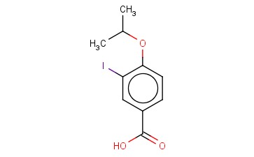 3-碘-4-<span class='lighter'>异</span><span class='lighter'>丙</span><span class='lighter'>氧基</span>苯甲酸