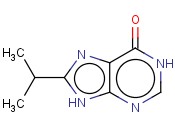 6H-<span class='lighter'>嘌呤</span>-6-酮,1,9-二氢-8-(1-甲基乙基)-