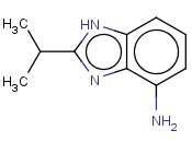 1H-<span class='lighter'>苯并咪唑</span>-4-胺,2-(1-<span class='lighter'>甲基</span>乙基)-(9CI)