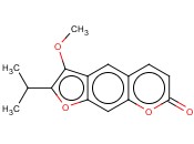 3-甲氧基-2-(1-<span class='lighter'>甲基</span>乙基)-7H-<span class='lighter'>呋喃</span><span class='lighter'>并</span>[3,2-g][1]<span class='lighter'>苯</span><span class='lighter'>并</span>吡喃-7-酮