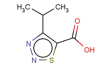 4-<span class='lighter'>异</span><span class='lighter'>丙基</span>-<span class='lighter'>1,2,3</span>-<span class='lighter'>噻</span><span class='lighter'>二</span><span class='lighter'>唑</span>-5-<span class='lighter'>羧酸</span>