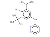 2-(1,1-二甲基乙基)-6-(1-甲基乙基)-4-(3-<span class='lighter'>哒</span><span class='lighter'>嗪</span>基<span class='lighter'>氨基</span>)苯酚