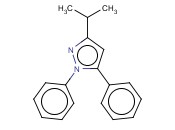 1,5-<span class='lighter'>DIPHENYL</span>-3-PROPAN-2-YLPYRAZOLE