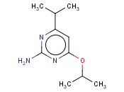 2-AMINO-4-(<span class='lighter'>ISO</span>-PROPOXY)-6-(<span class='lighter'>ISO</span>-PROPYL)PYRIMIDINE