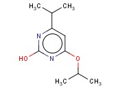 2-HYDROXY-4-(<span class='lighter'>ISO</span>-PROPOXY)-6-(<span class='lighter'>ISO</span>-PROPYL)PYRIMIDINE