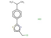 4-（氯甲基）-2-（4-<span class='lighter'>异</span>丙基苯基）-1,3-噻唑<span class='lighter'>盐酸盐</span>