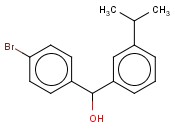 4-BROMO-3'-<span class='lighter'>ISO</span>-PROPYLBENZHYDROL