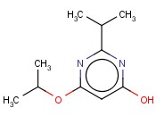 4-HYDROXY-2-(<span class='lighter'>ISO</span>-PROPYL)-6-(<span class='lighter'>ISO</span>-PROPOXY)PYRIMIDINE
