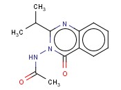 3-乙酰基氨基-2-异<span class='lighter'>丙基</span>-4(3H)-喹唑啉<span class='lighter'>酮</span>