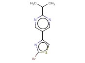 2-BROMO-4-(2-<span class='lighter'>ISO</span>-PROPYLPYRIMIDYL-5-YL)THIAZOLE