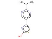 2-HYDROXY-4-(2-<span class='lighter'>ISO</span>-PROPYLPYRIMIDYL-5-YL)THIAZOLE