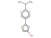 4-HYDROXY-2-(2-<span class='lighter'>ISO</span>-PROPYLPYRIMIDYL-5-YL)THIAZOLE