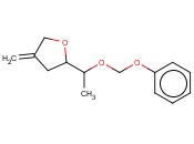 4-METHYLENE-2-[1-(PHENOXYMETHOXY)ETHYL]<span class='lighter'>TETRAHYDROFURAN</span>