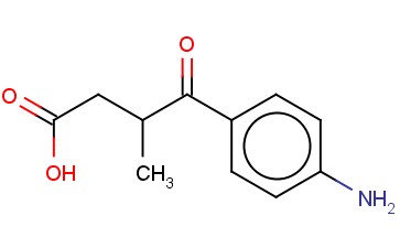 4-(4-<span class='lighter'>氨基</span>苯基)-3-甲基-4-氧代<span class='lighter'>丁酸</span>