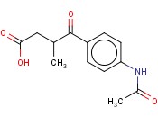3-(4-乙酰<span class='lighter'>氨基</span>苯甲酰基)<span class='lighter'>丁酸</span>
