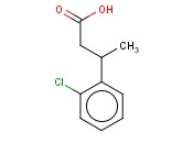 <span class='lighter'>BENZENEPROPANOIC</span> ACID, <span class='lighter'>2-CHLORO-BETA-METHYL-</span>