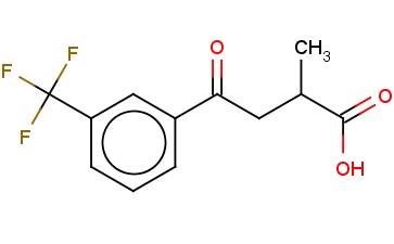 2-METHYL-4-OXO-4-(3'-TRIFLUOROMETHYLPHENYL)BUTYRIC ACID