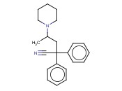 2,2-<span class='lighter'>DIPHENYL</span>-4-PIPERIDINOVALERONITRILE
