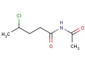 N-<span class='lighter'>ACETYL</span>-4-CHLOROPENTANAMIDE